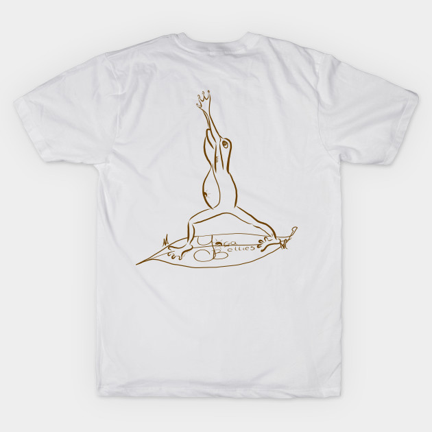 Yoga Bellies Warrior Frog by Gypsy Girl Design